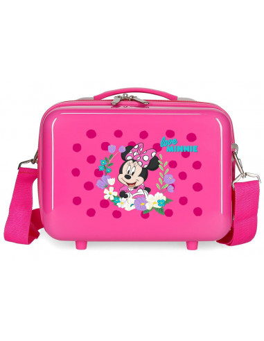 NECESER ABS ADAP.  MINNIE GOLDEN DAYS FUCSIA